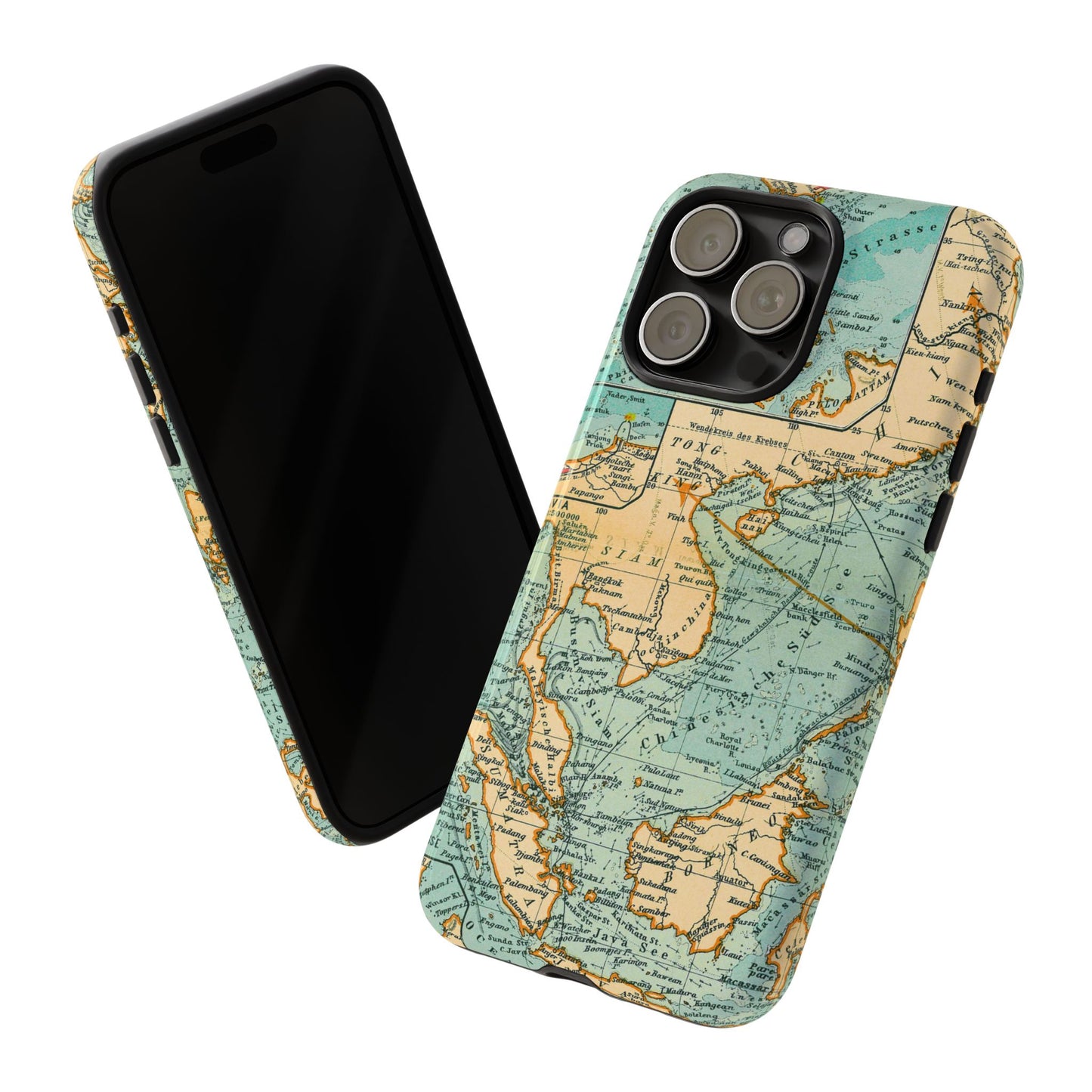 South China Sea Antique Map iPhone Case