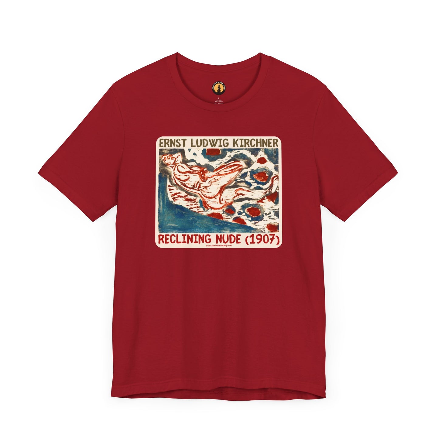 E. L. Kirchner Reclining Nude Tee