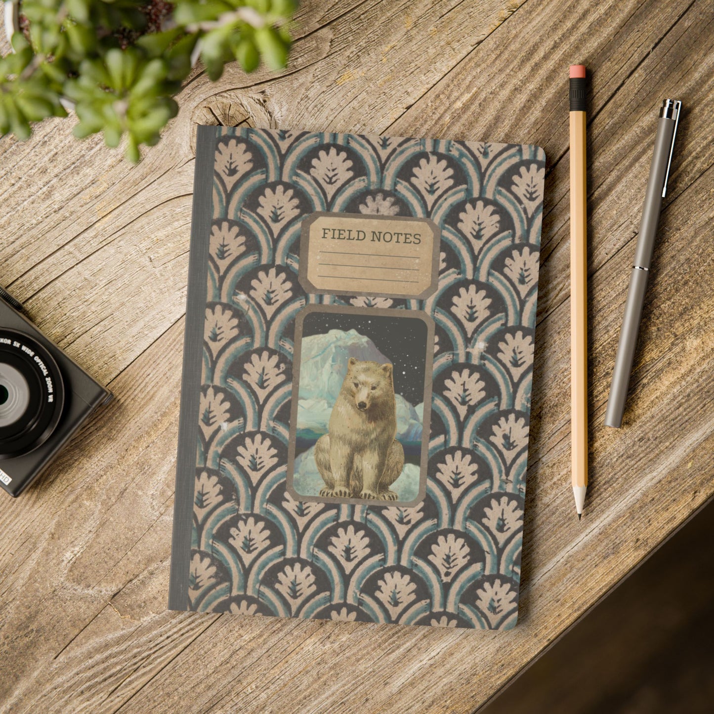 Northern Explorer Vintage Field Notes | Softcover Journal with Inside Illustrations