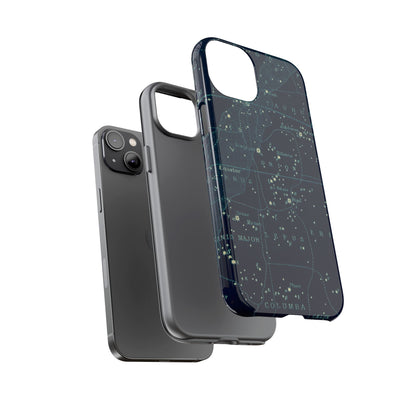 Stargazer Orion iPhone Case | Vintage Constellations Map