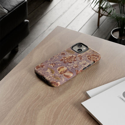 Vintage Lavender & Rose Fruit & Floral iPhone Case