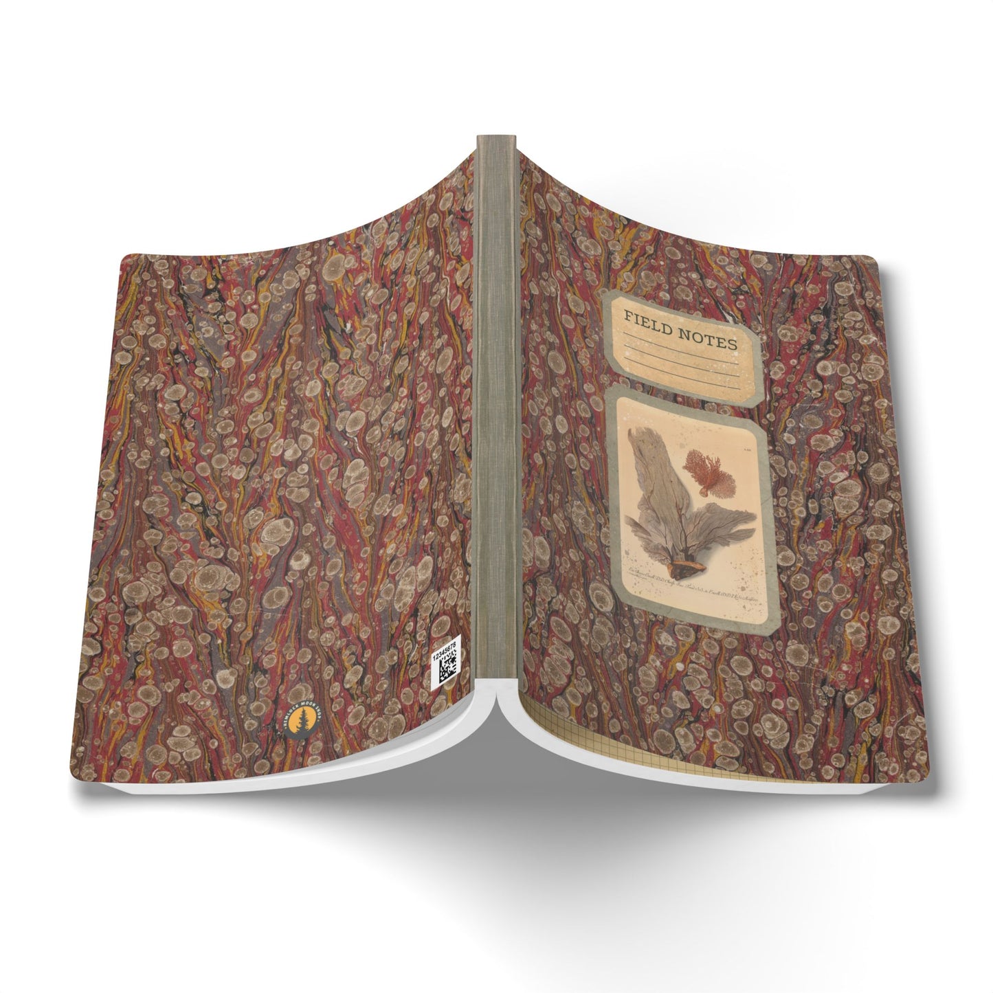 Beachcomber Vintage Field Notes | Softcover Journal with Inside Illustrations