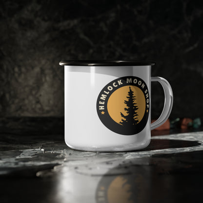 Hemlock Moon Shop Enamel Campfire Cup