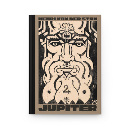 Jupiter Hardcover Journal | Henri van der Stok's Planet Masks No. 005