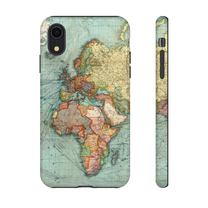 World Map iPhone Case