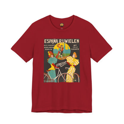 Retro Dutch Bicycle Tee | España Rijwielen Poster (1912)