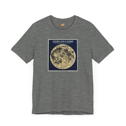Vintage Telescopic View of the Moon Tee