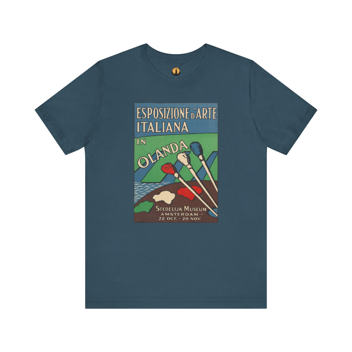 Amsterdam Art Exhibition Antique Poster Tee
