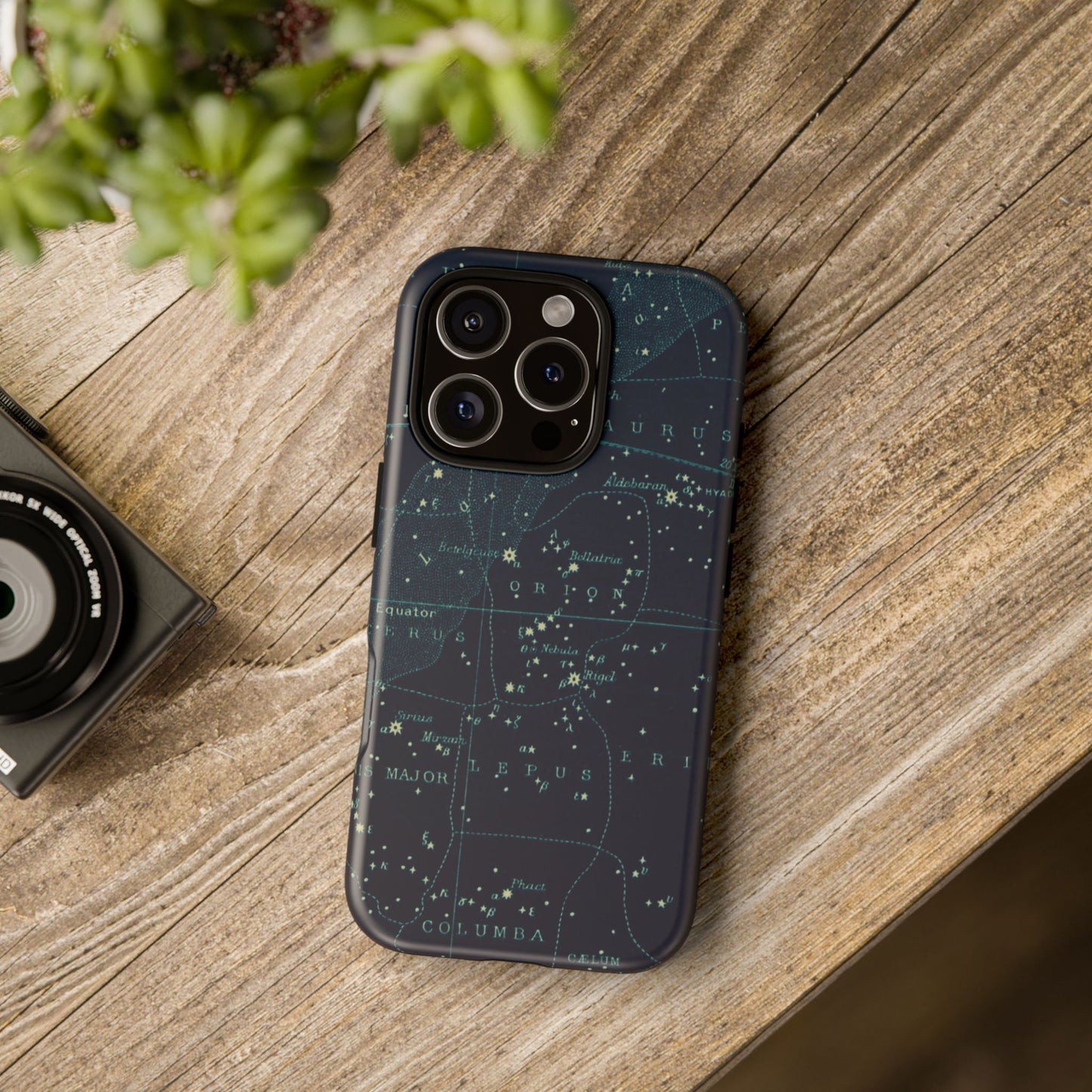 Stargazer Orion iPhone Case | Vintage Constellations Map