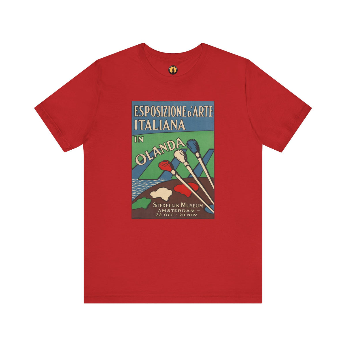 Amsterdam Art Exhibition Antique Poster Tee