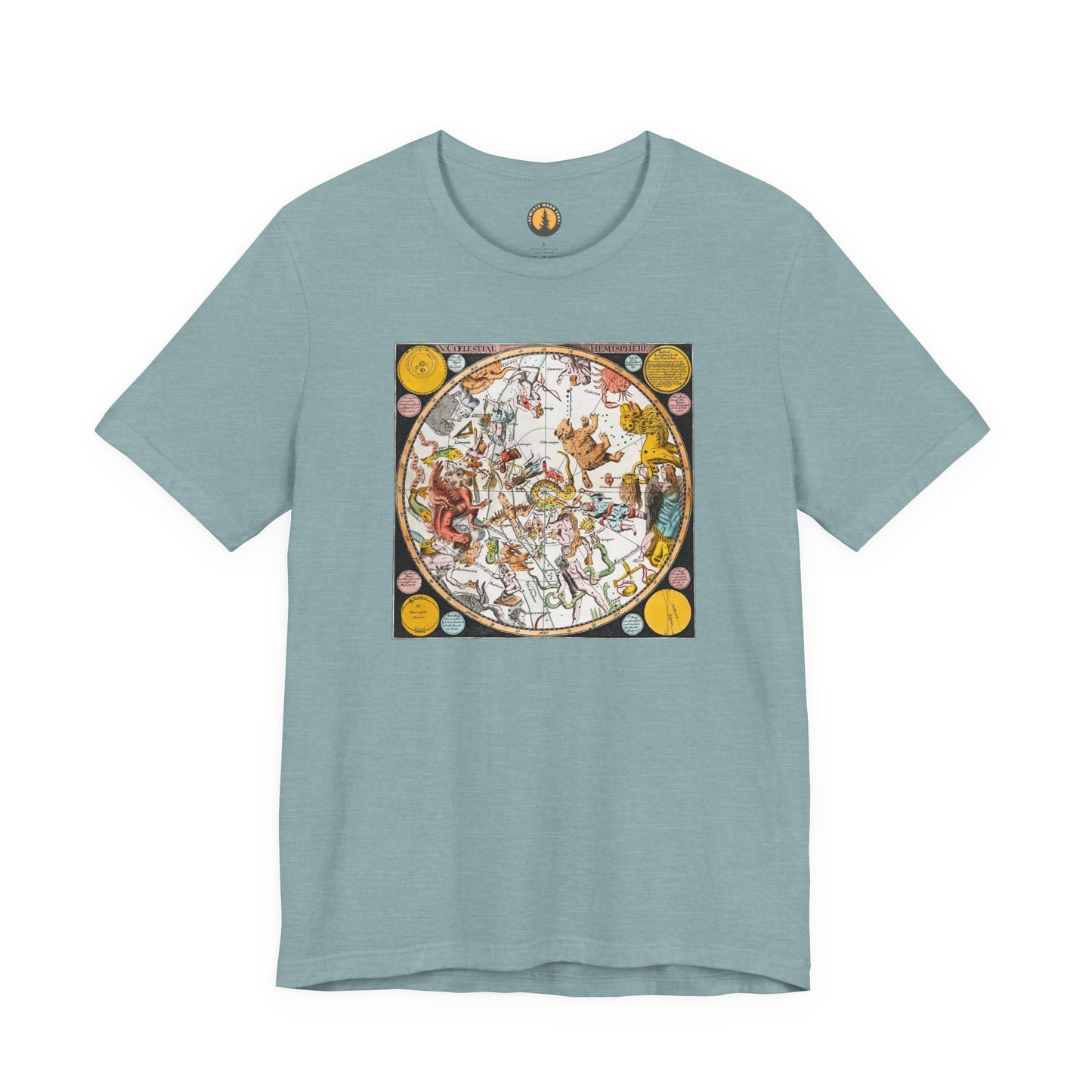 Constellations Vintage Star Map Tee