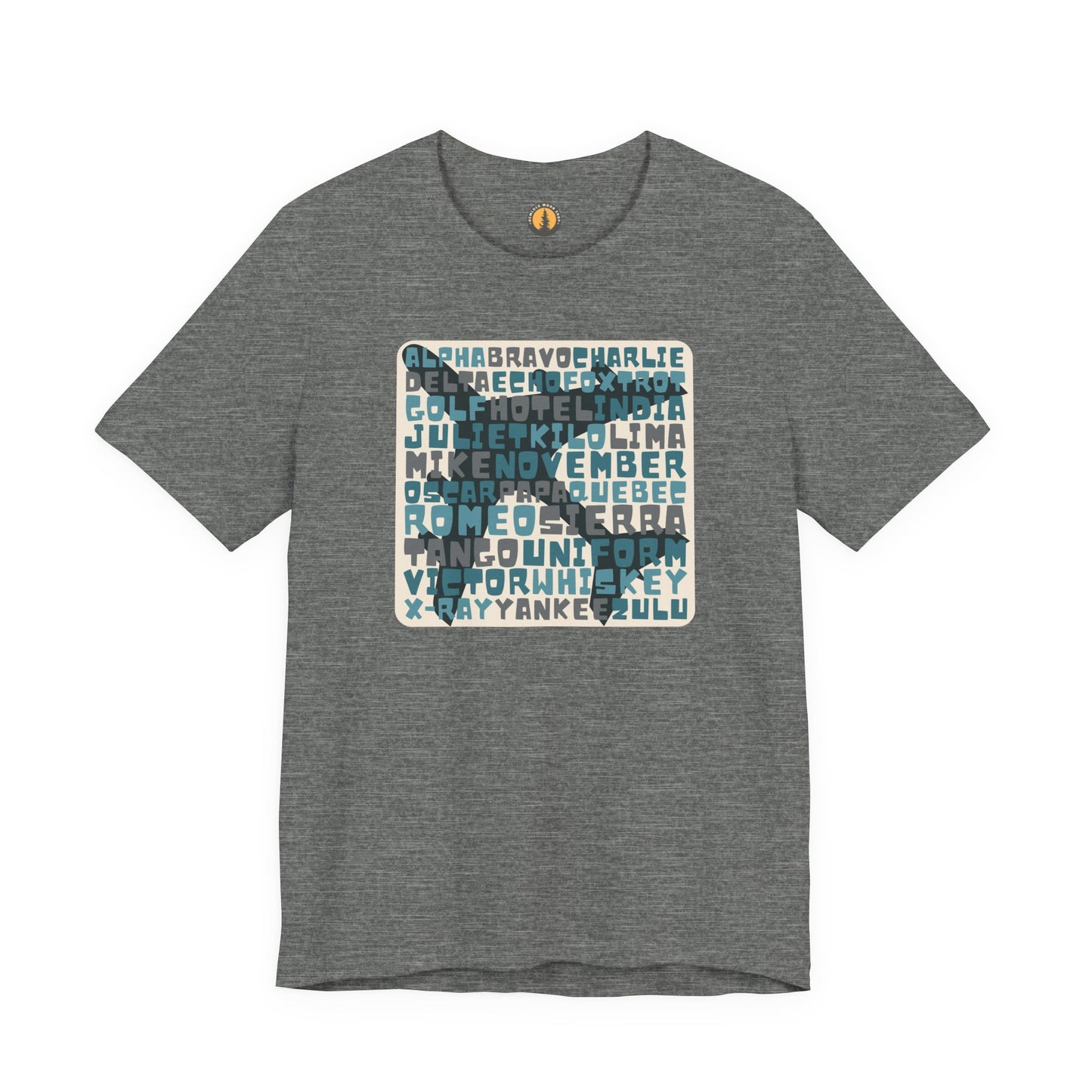 Blue Alpha Bravo Charlie Tee