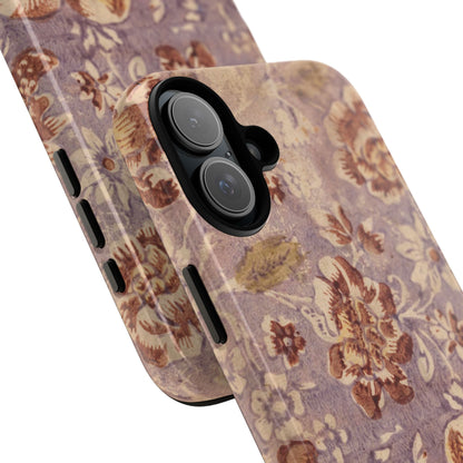 Vintage Lavender & Rose Fruit & Floral iPhone Case