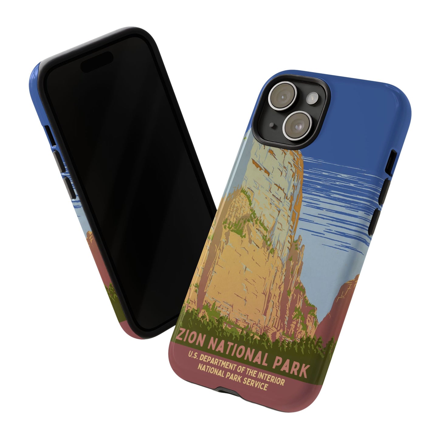 Zion National Park Retro iPhone Case