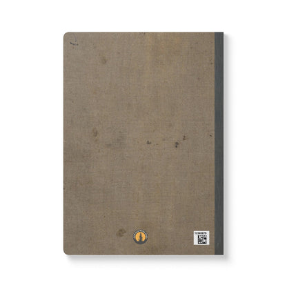 Owl & Moon Vintage Field Notes | Softcover Journal with Inside Illustrations