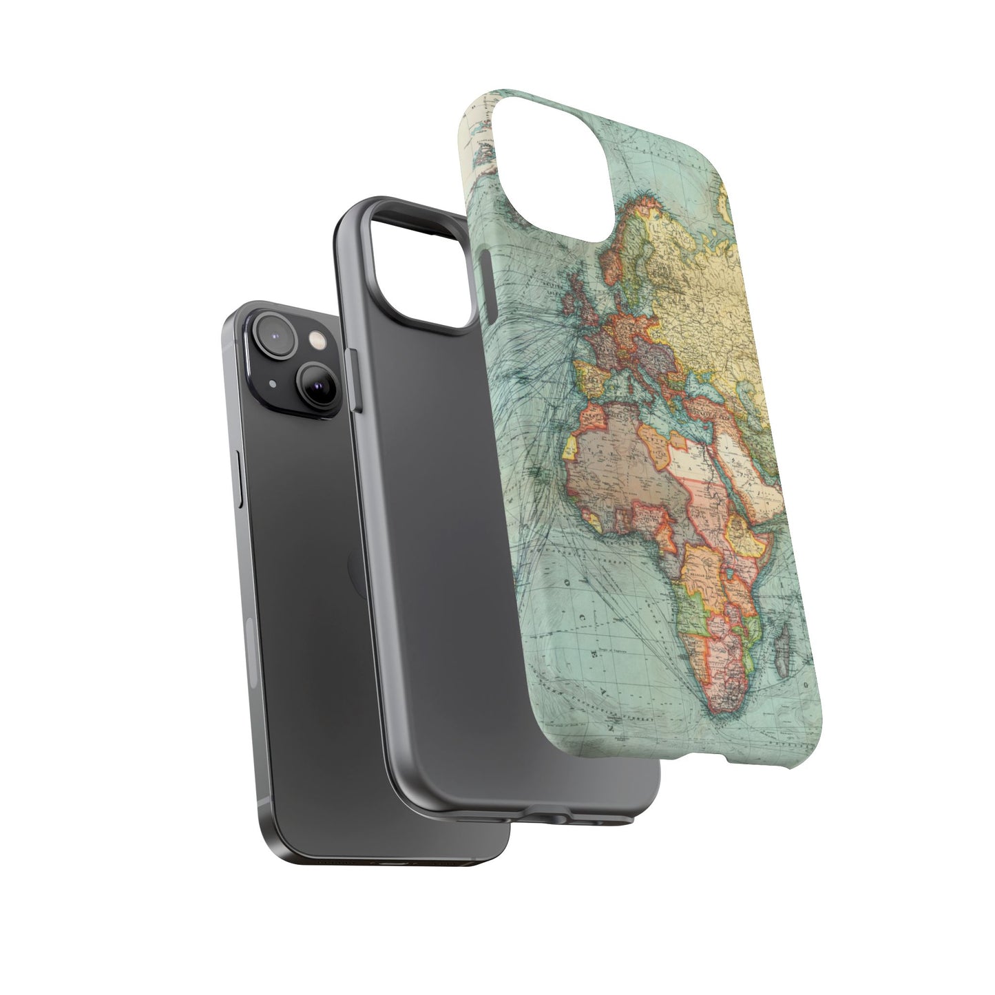 World Map iPhone Case