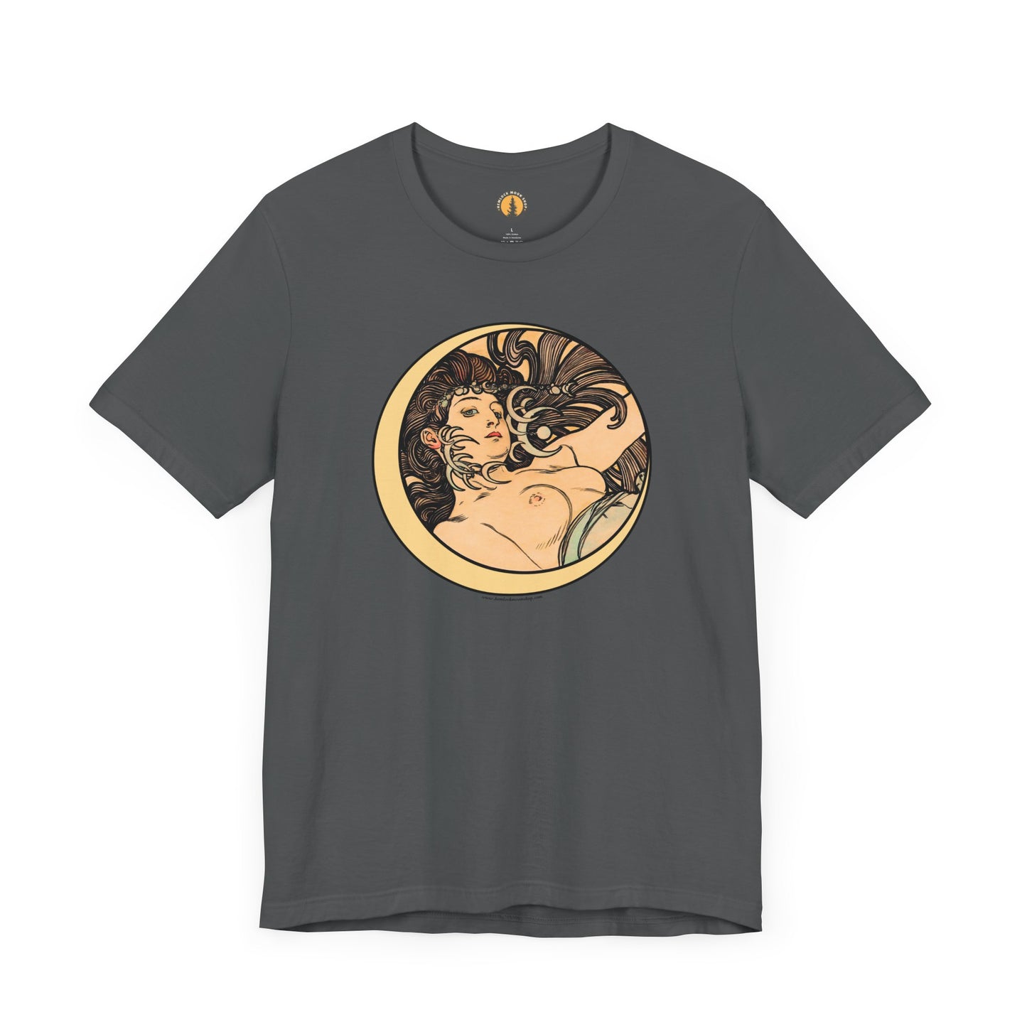 Alphonse Mucha Moon Tee