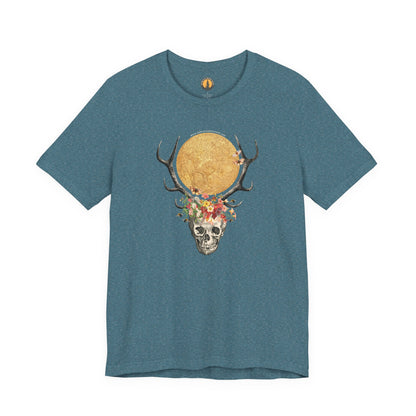 Bohemian Skull & Antlers Tee