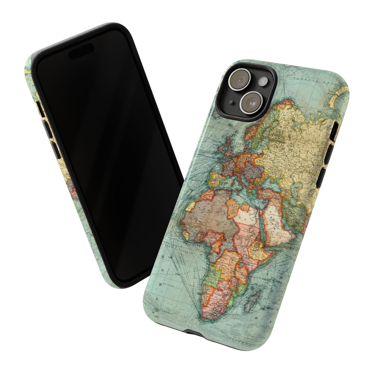 World Map iPhone Case