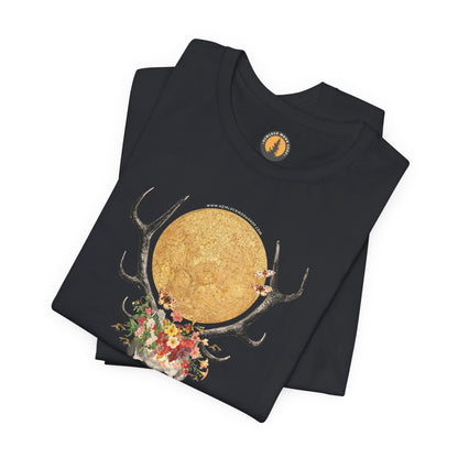Bohemian Skull & Antlers Tee
