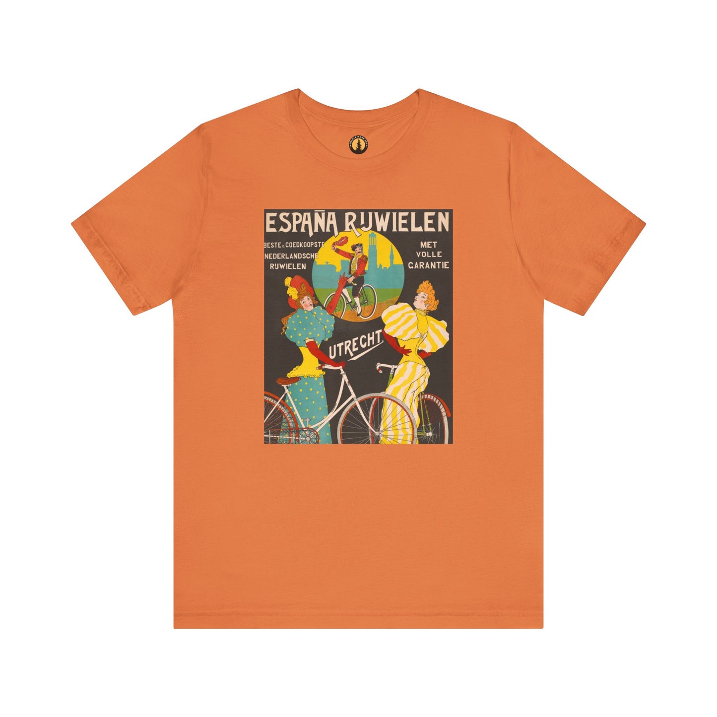 Retro Dutch Bicycle Tee | España Rijwielen Poster (1912)