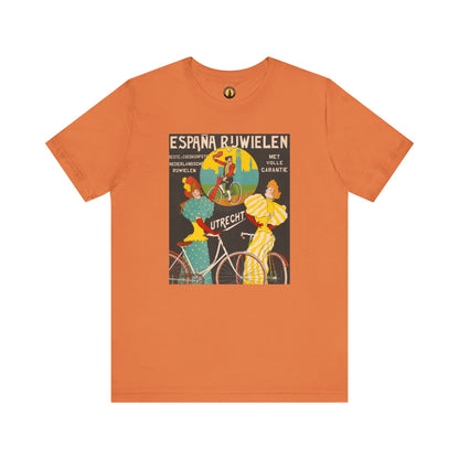 Retro Dutch Bicycle Tee | España Rijwielen Poster (1912)