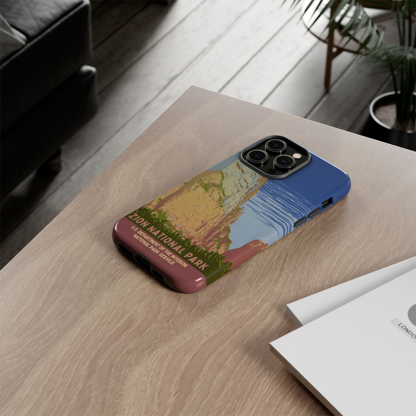 Zion National Park Retro iPhone Case