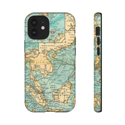 South China Sea Antique Map iPhone Case