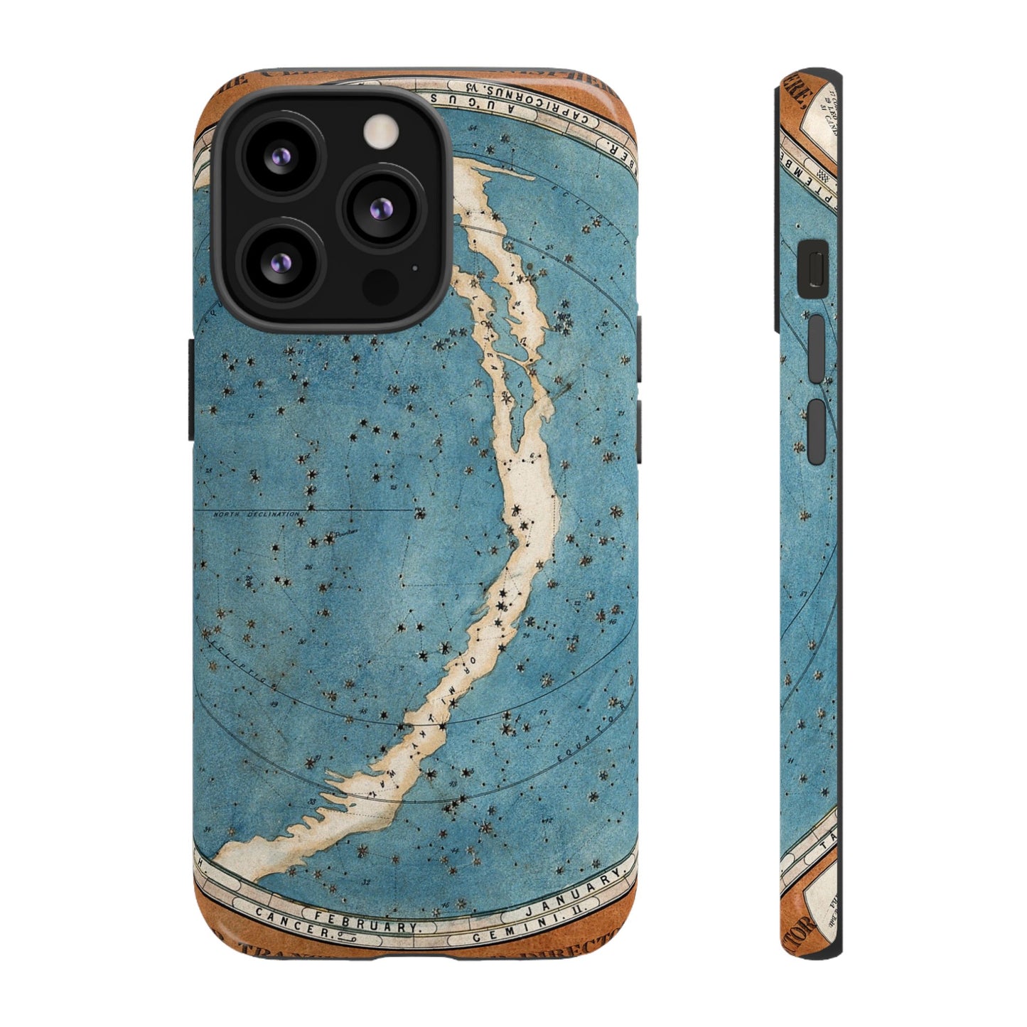 Vintage Star Map Celestial iPhone Case