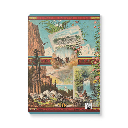 California Vintage Tourist Guide | Softcover Journal with Inside Illustrations