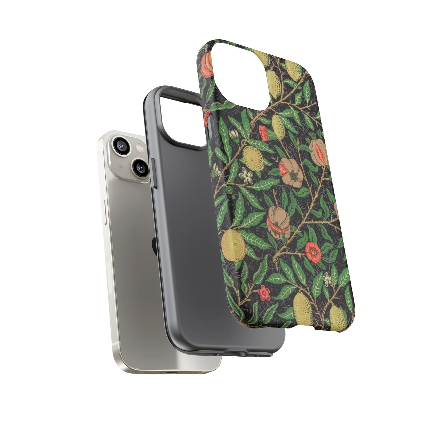 Pomegranate Pattern Antique Arts & Crafts iPhone Case