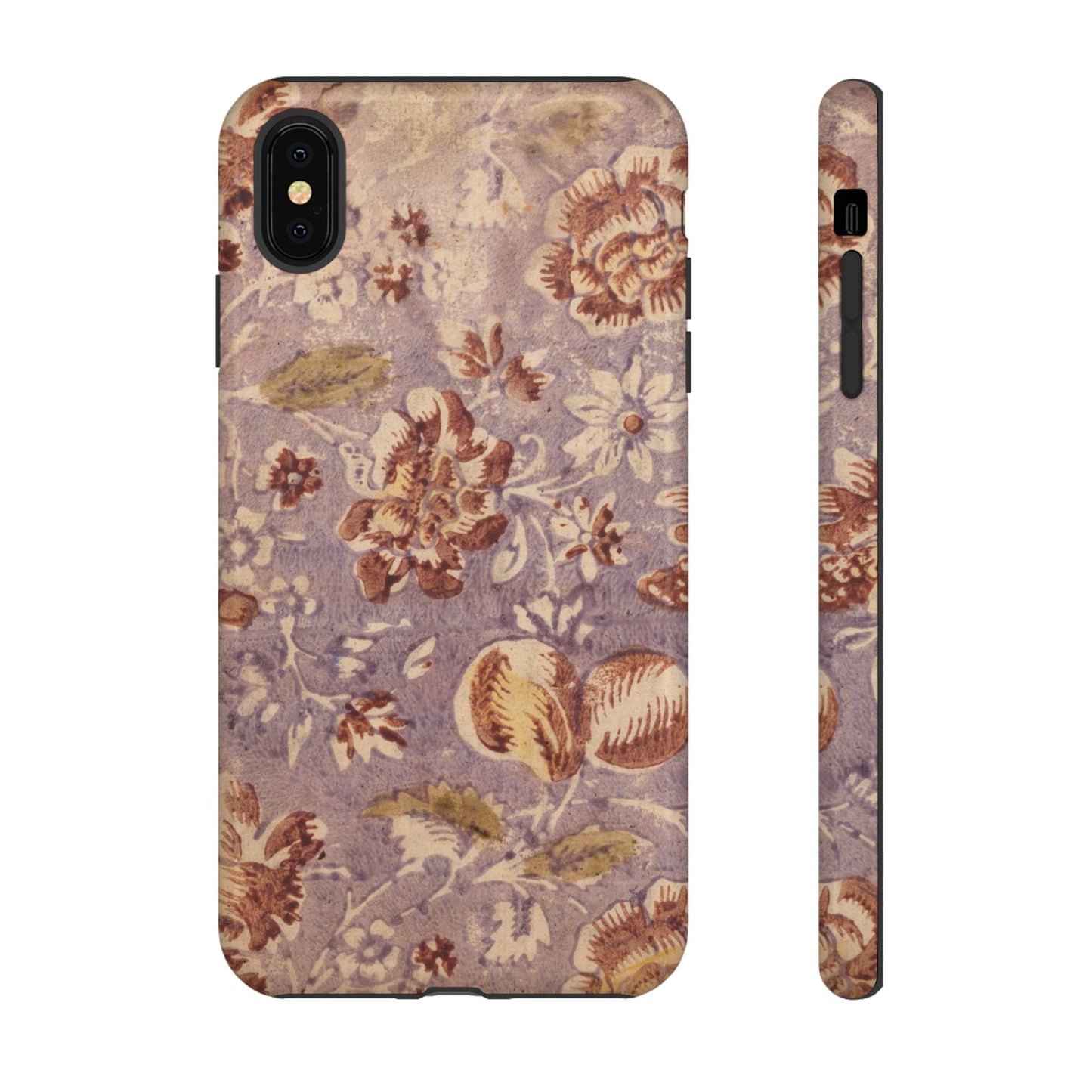 Vintage Lavender & Rose Fruit & Floral iPhone Case