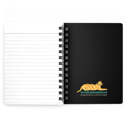 Everything Is Fine | Retro Art Spiral Notebook