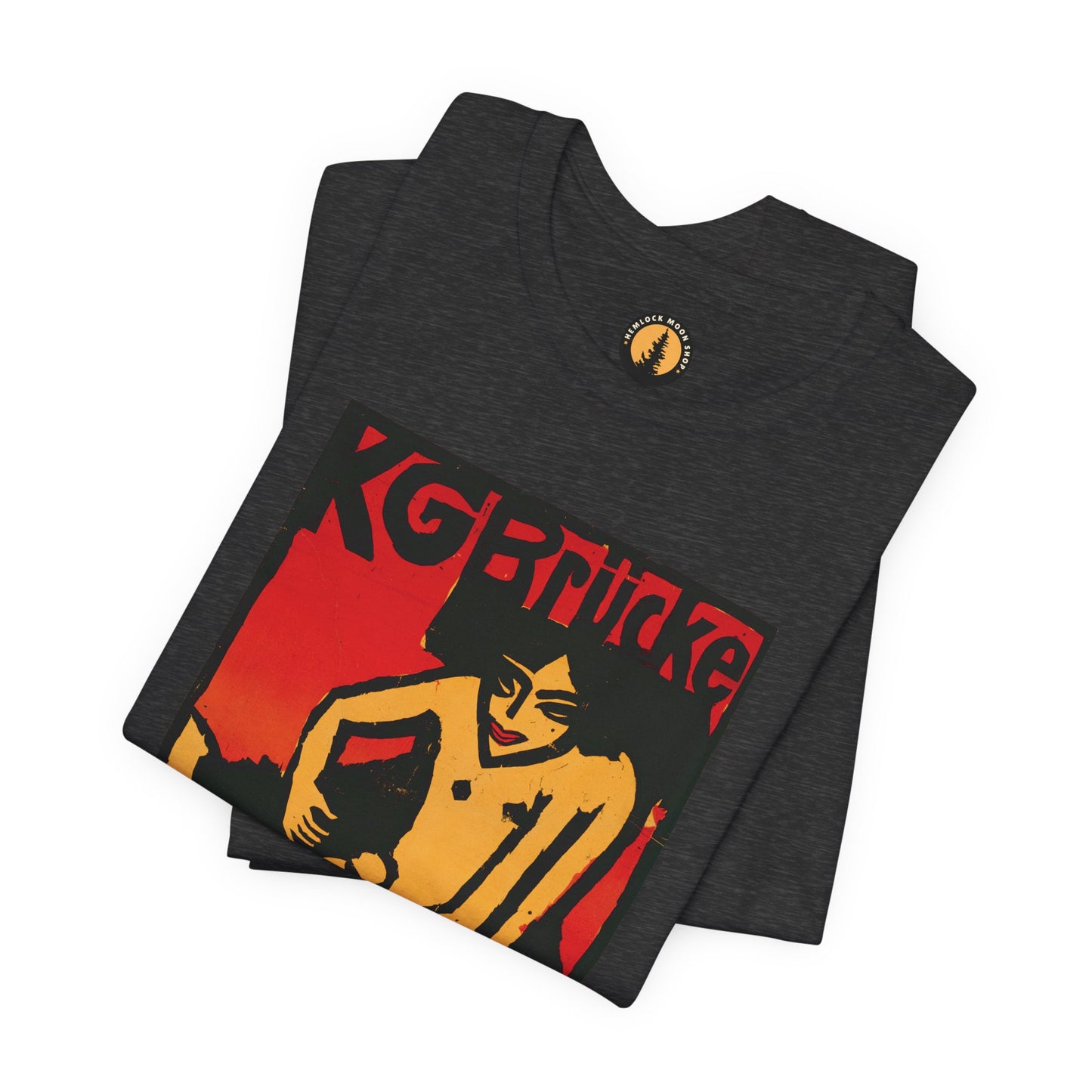 Die Brücke German Expressionism Art Tee | Ernst Ludwig Kirchner