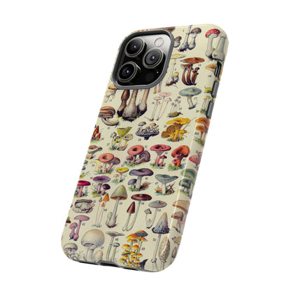 Antique Forager Fungi iPhone Case