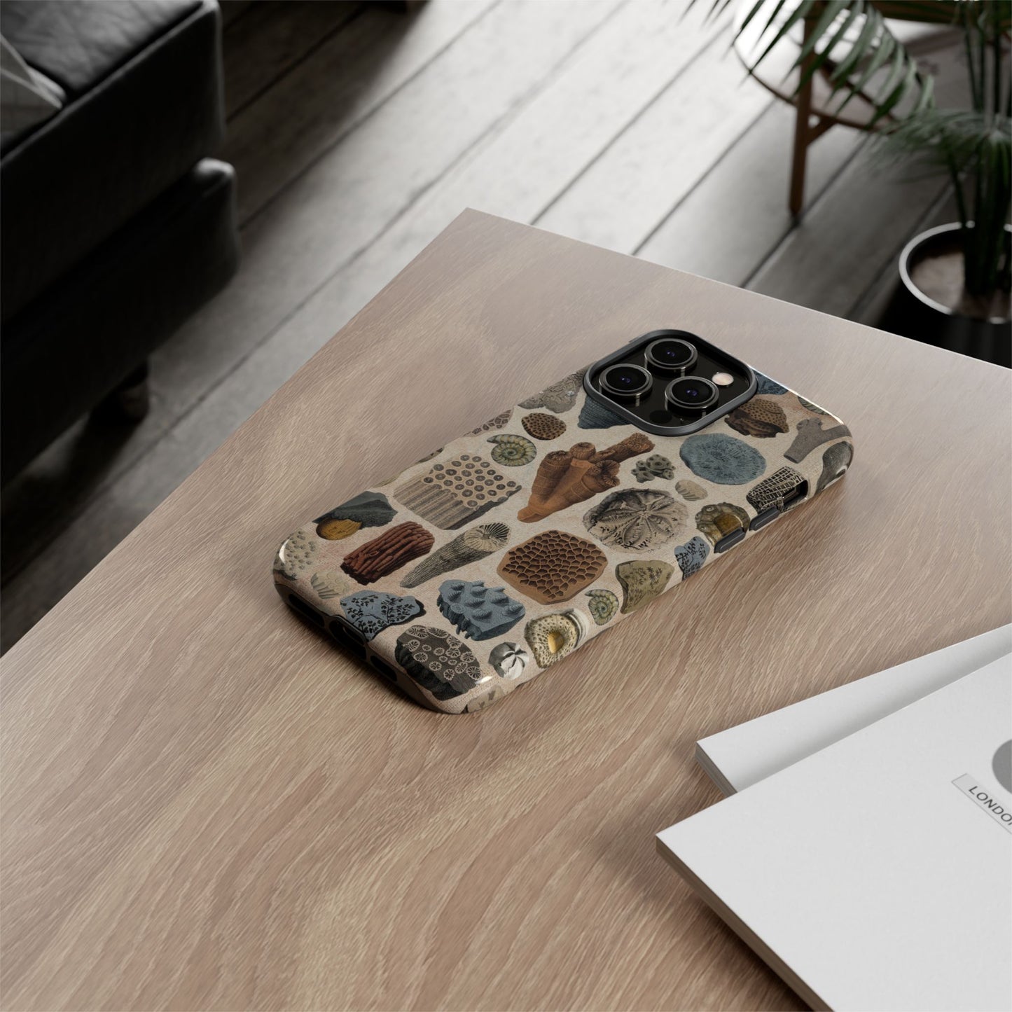 Fossils Antique Illustrations iPhone Case
