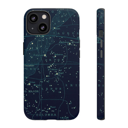 Stargazer Orion iPhone Case | Vintage Constellations Map