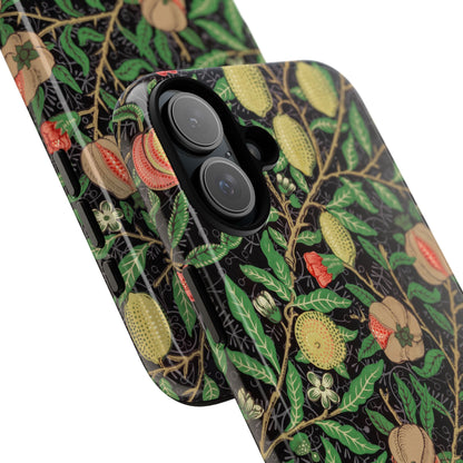 Pomegranate Pattern Antique Arts & Crafts iPhone Case