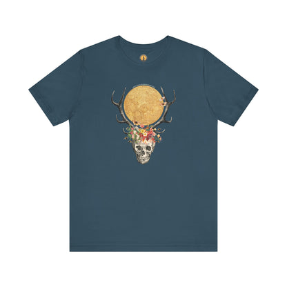 Bohemian Skull & Antlers Tee