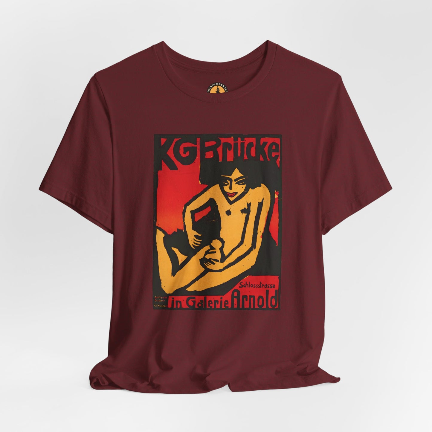 Die Brücke German Expressionism Art Tee | Ernst Ludwig Kirchner