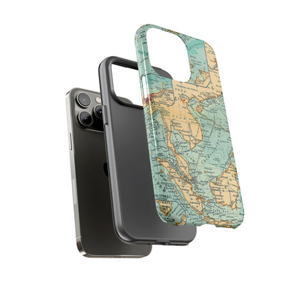 South China Sea Antique Map iPhone Case