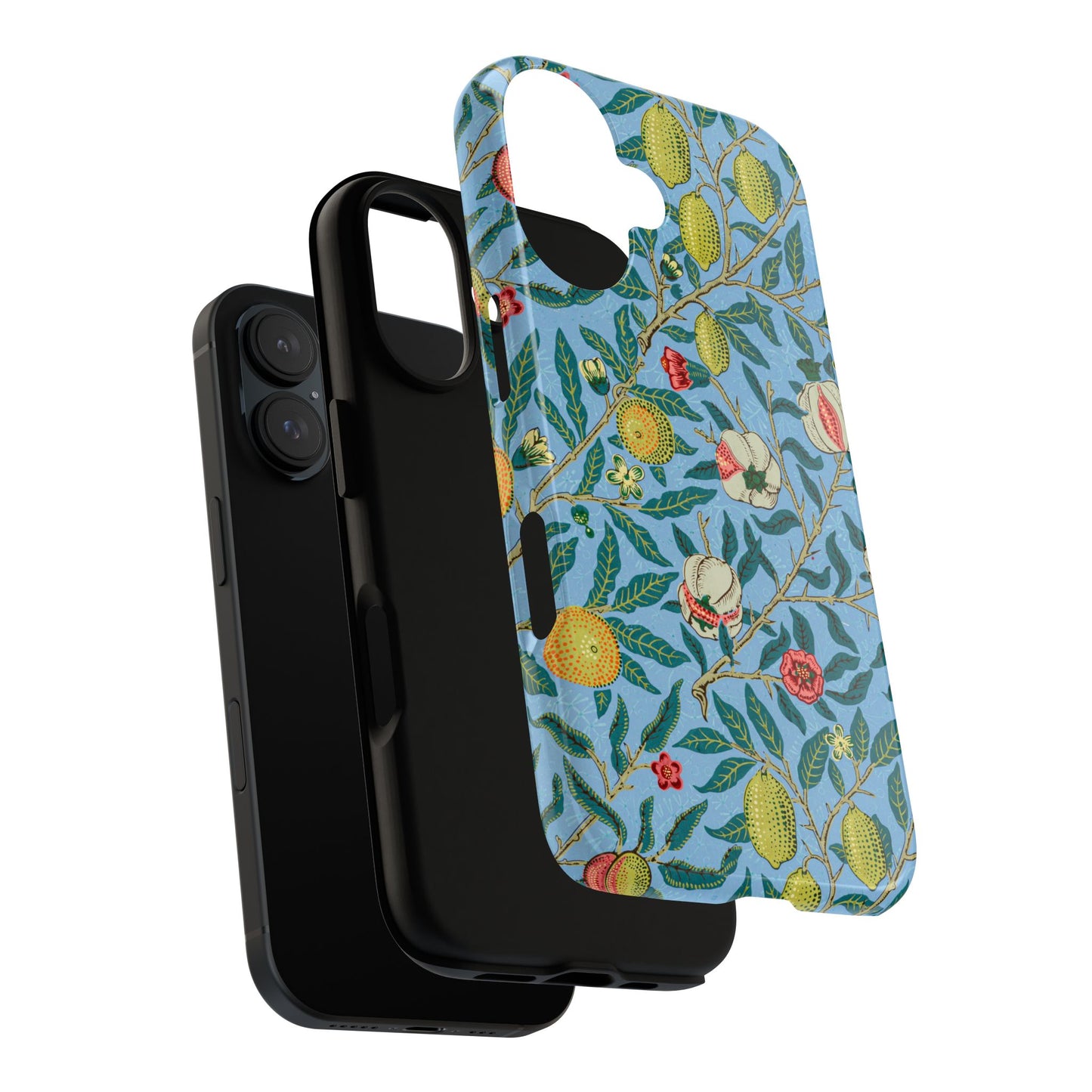 Four Fruits Antique Arts & Crafts iPhone Case