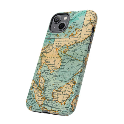 South China Sea Antique Map iPhone Case