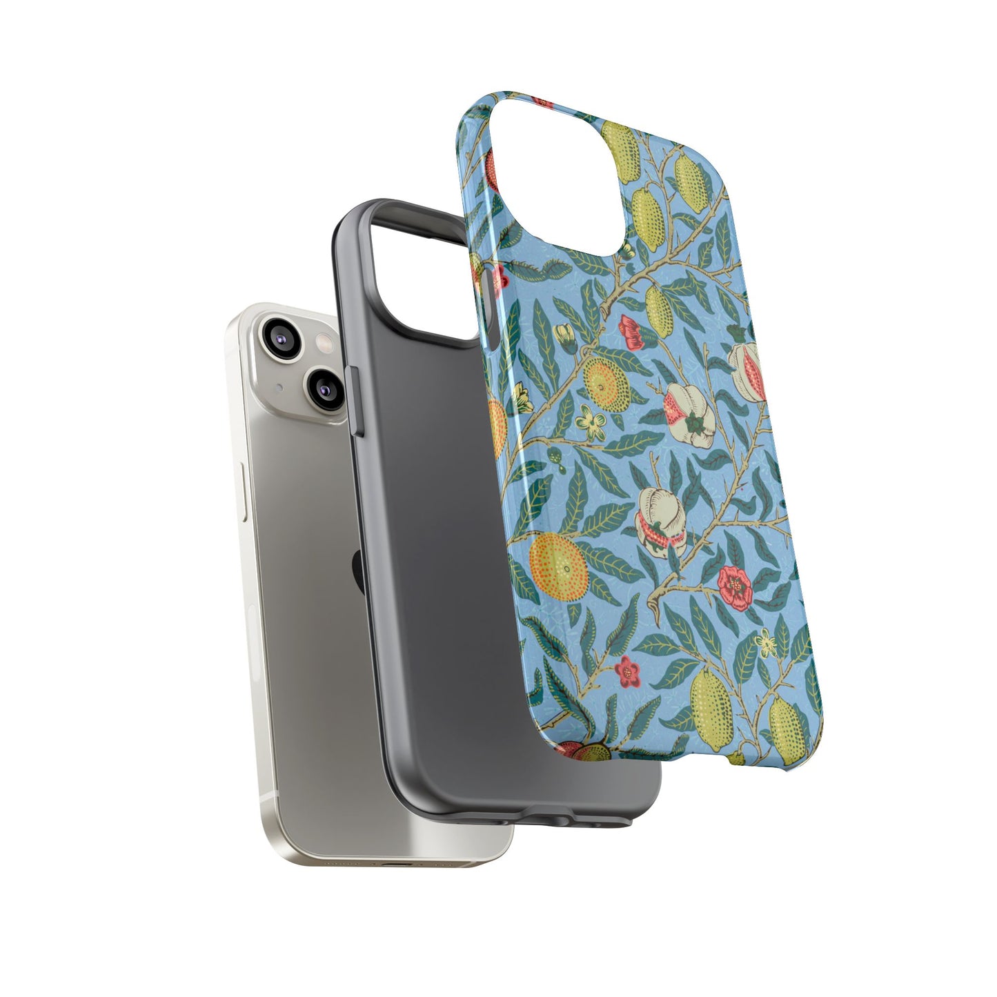 Four Fruits Antique Arts & Crafts iPhone Case