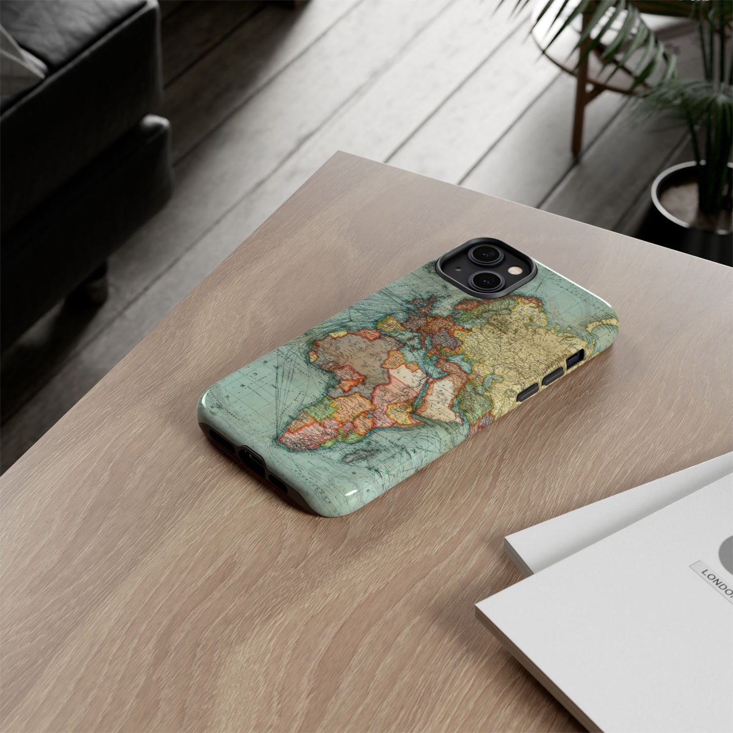 World Map iPhone Case
