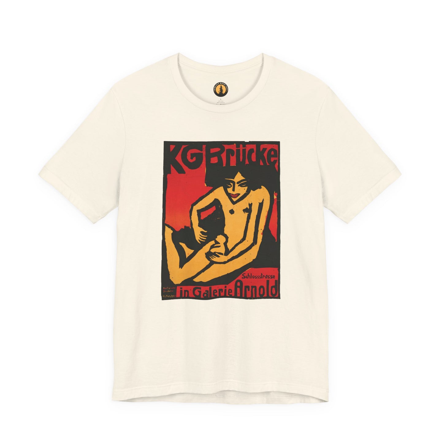 Die Brücke German Expressionism Art Tee | Ernst Ludwig Kirchner