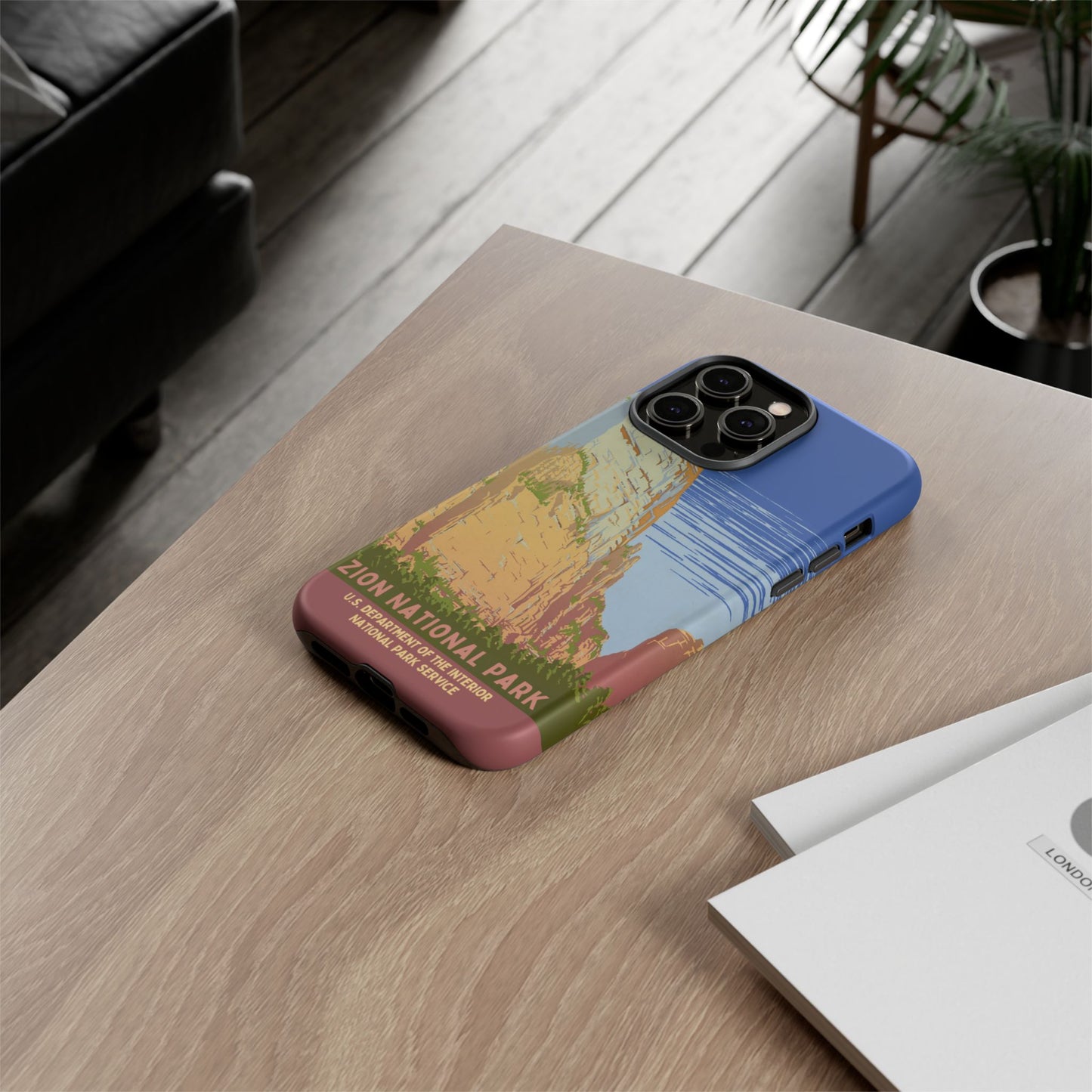 Zion National Park Retro iPhone Case
