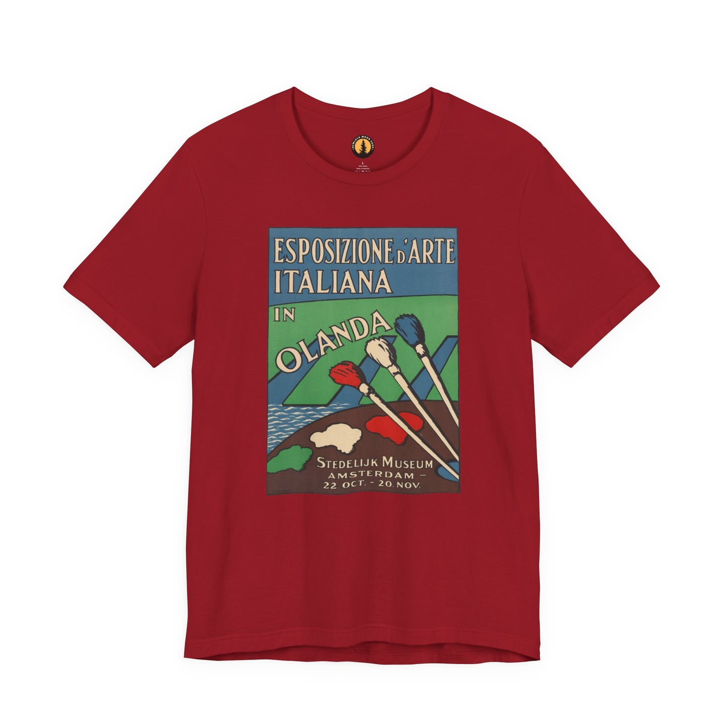 Amsterdam Art Exhibition Antique Poster Tee