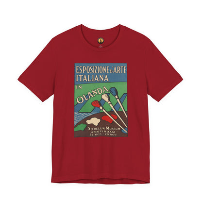Amsterdam Art Exhibition Antique Poster Tee