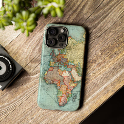 World Map iPhone Case